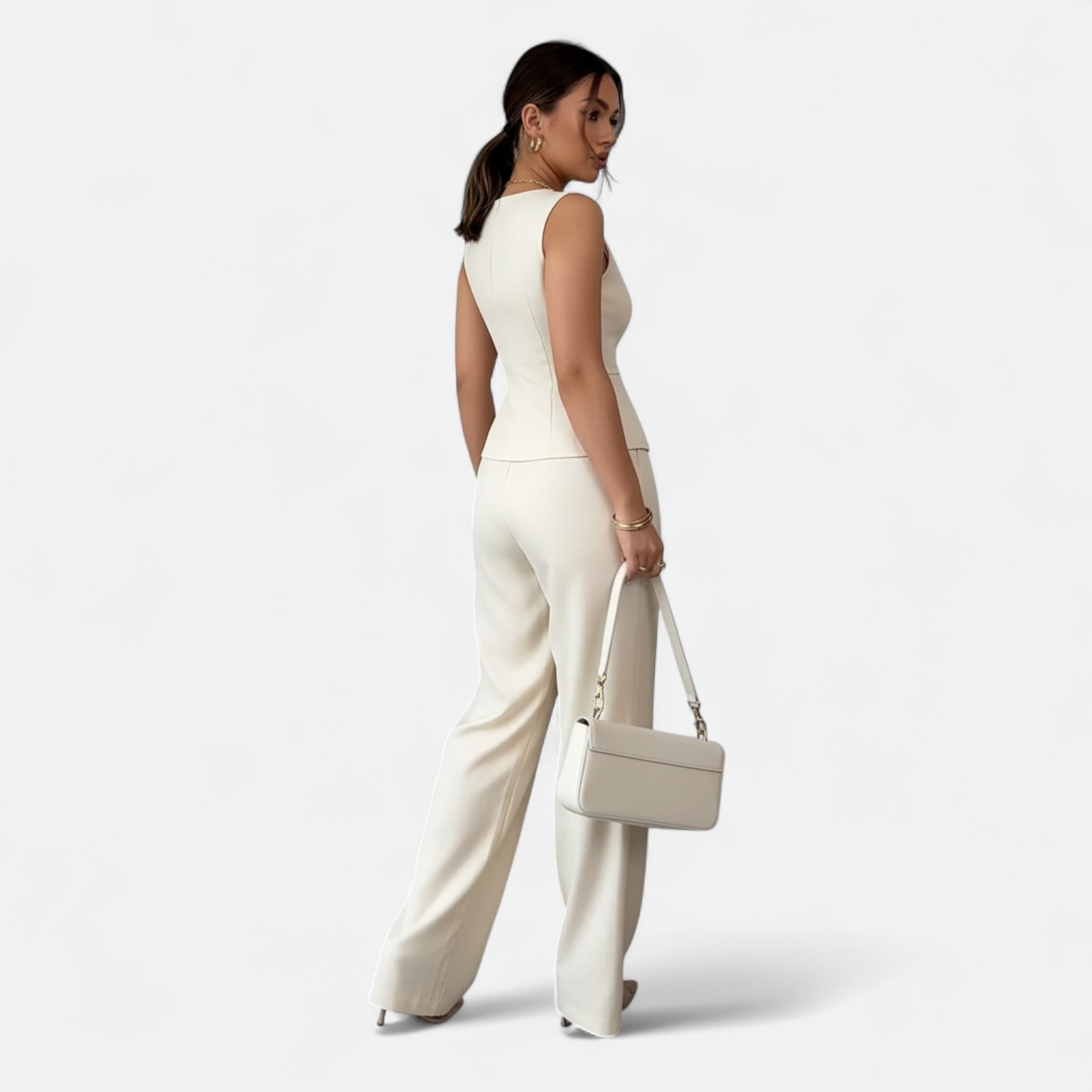 Montrose Chique | Women’s Sleeveless Blouse & Pants Set