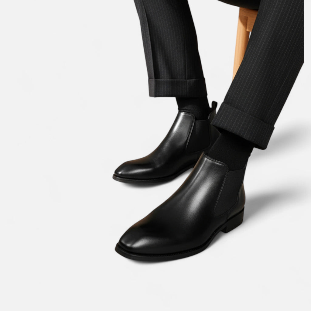 Montrose Chique | Men’s Vintage Style Leather Chelsea Boots
