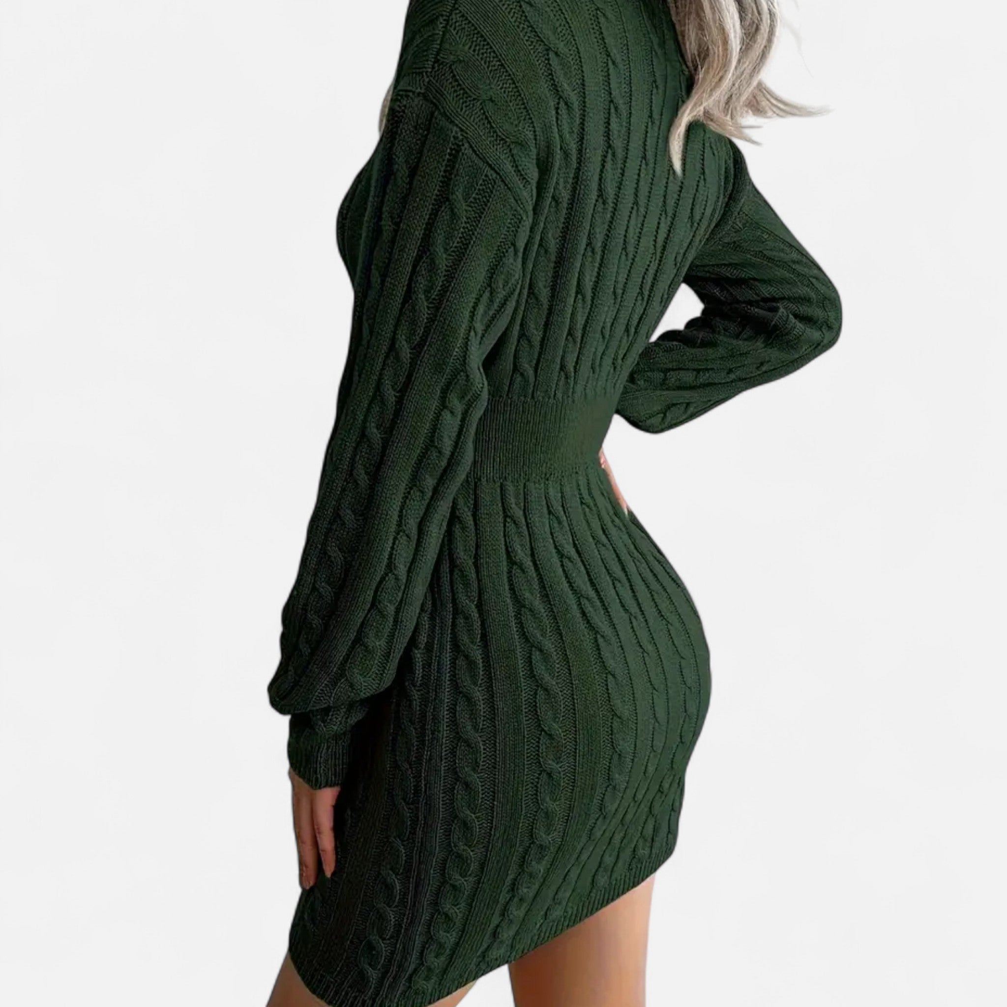 Montrose Chique | Women’s Cable Knit Sweater Dress