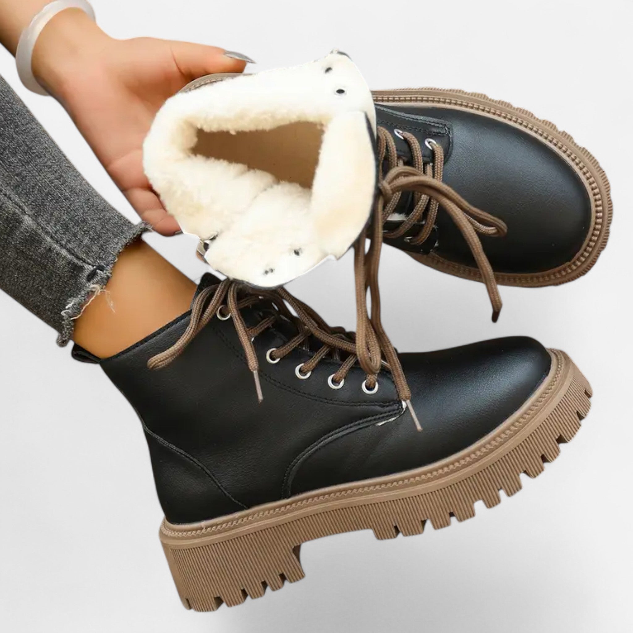 Montrose Chique | Women’s Short Boots with Faux Fur