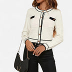 Montrose Chique | Women’s Slim-Fit Striped Cardigan