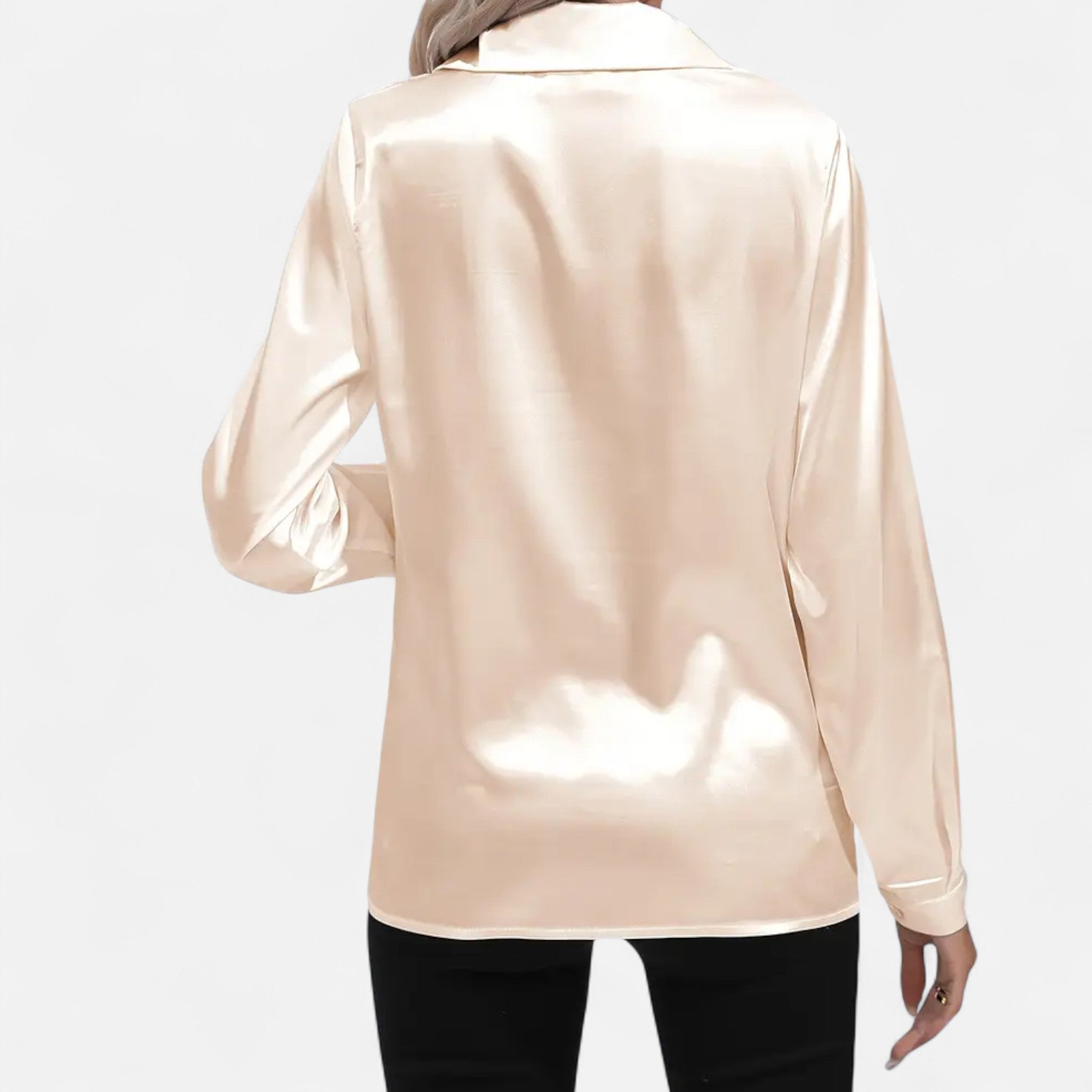 Montrose Chique | Women’s Elegant Satin-Finish Blouse