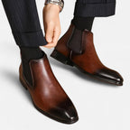 Montrose Chique | Men’s Vintage Style Leather Chelsea Boots