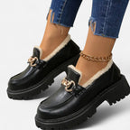 Montrose Chique | Women’s Oxford Shoes with Faux Fur