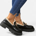 Montrose Chique | Women’s Oxford Shoes with Faux Fur