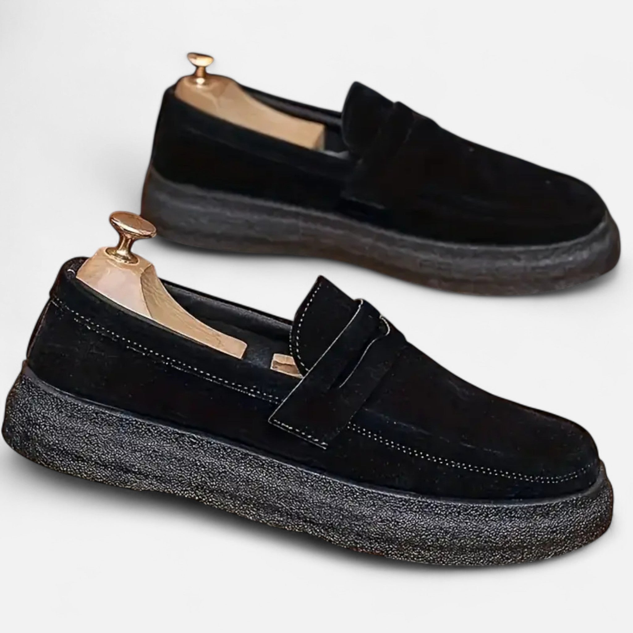 Montrose Chique | Men’s Comfortable Slip-On Loafers with Rubber Sole