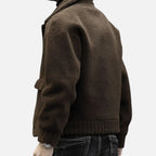 Montrose Chique | Men’s Faux Fur Button Jacket