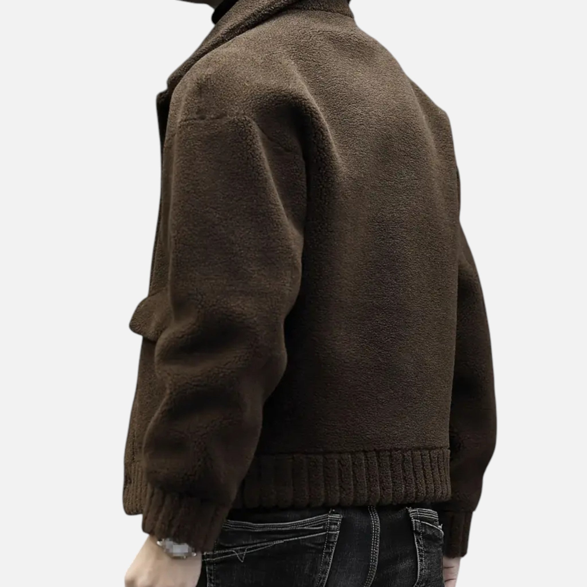 Montrose Chique | Men’s Faux Fur Button Jacket