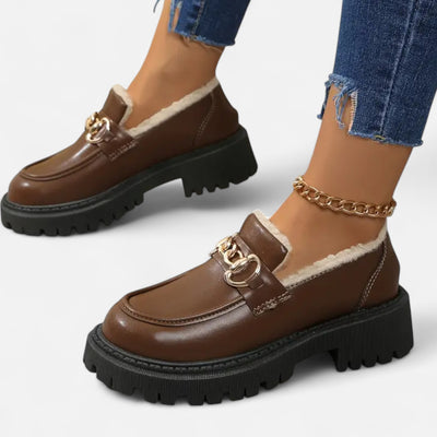 Montrose Chique | Women’s Oxford Shoes with Faux Fur