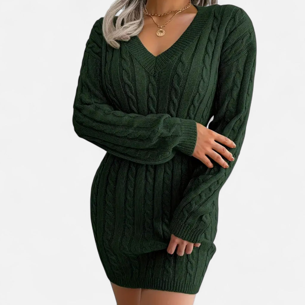 Montrose Chique | Women’s Cable Knit Sweater Dress