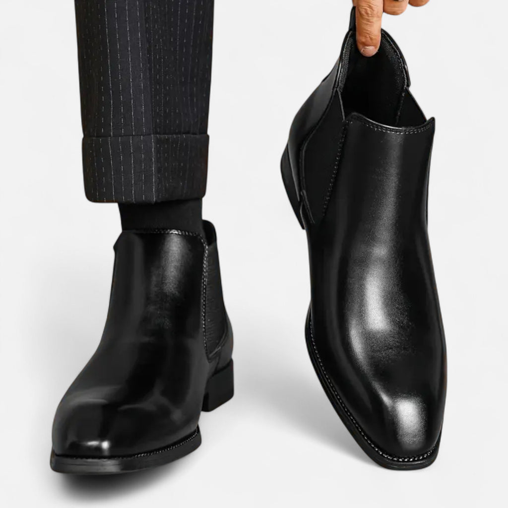 Montrose Chique | Men’s Vintage Style Leather Chelsea Boots