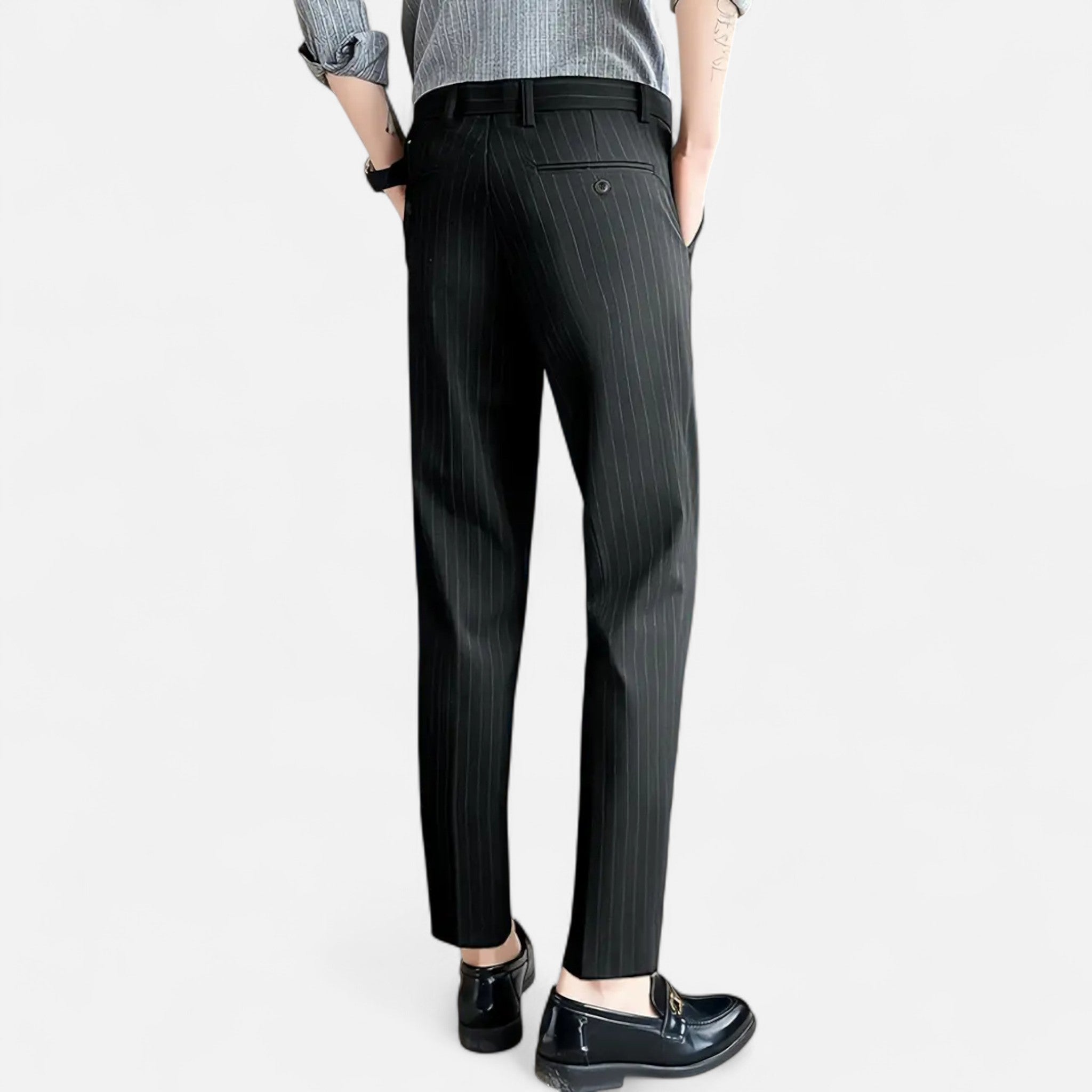 Montrose Chique | Men’s Striped Slim Fit Pants