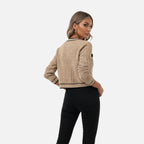 Montrose Chique | Women’s Slim-Fit Striped Cardigan