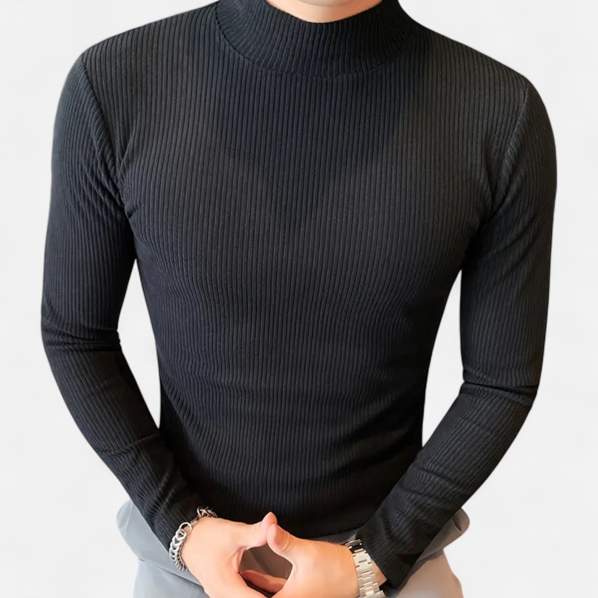 Montrose Chique | Men’s Ribbed Turtleneck Sweater