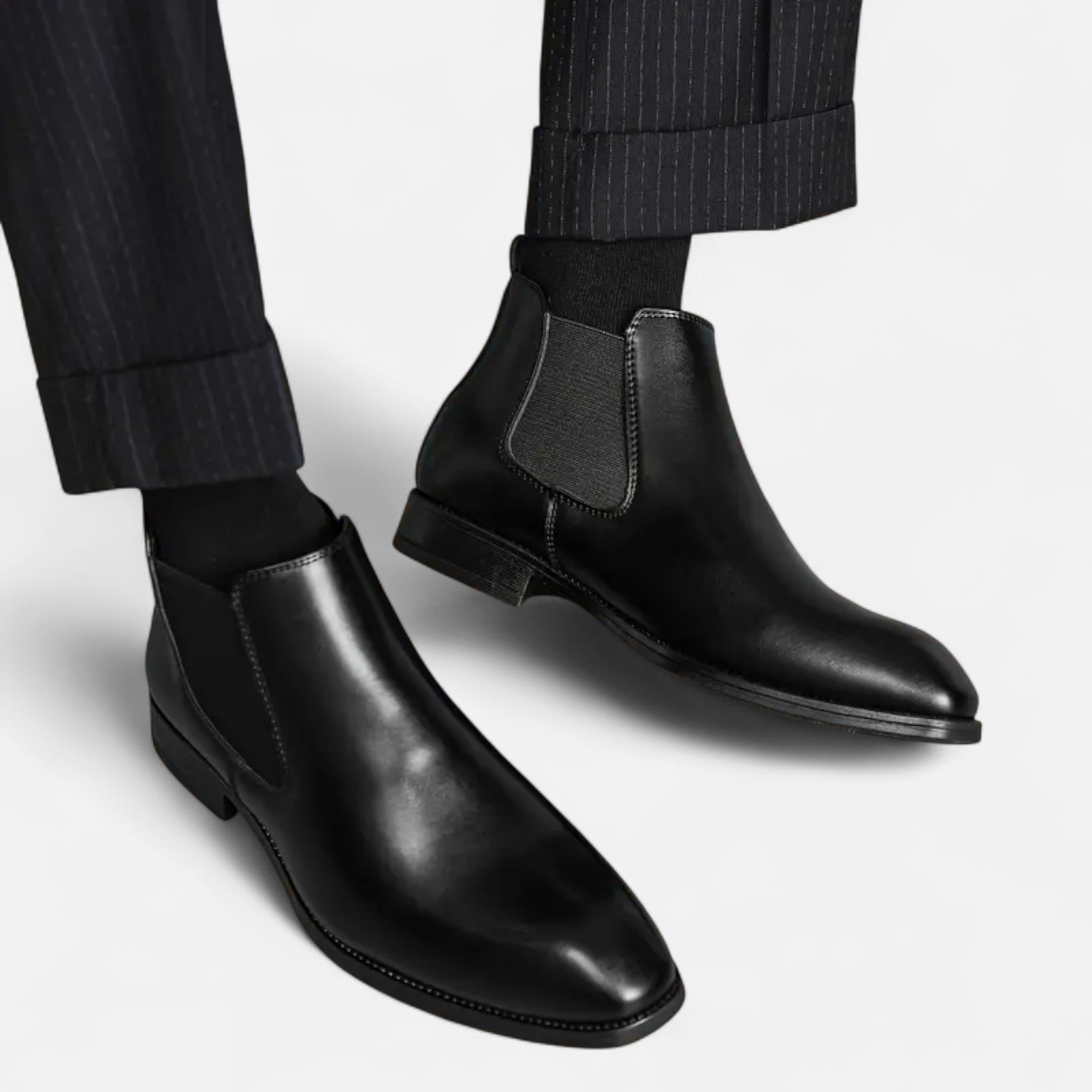 Montrose Chique | Men’s Vintage Style Leather Chelsea Boots