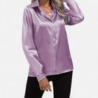 Montrose Chique | Women’s Elegant Satin-Finish Blouse
