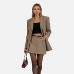 Montrose Chique | Women’s Elegant Two-Piece Plaid Ensemble