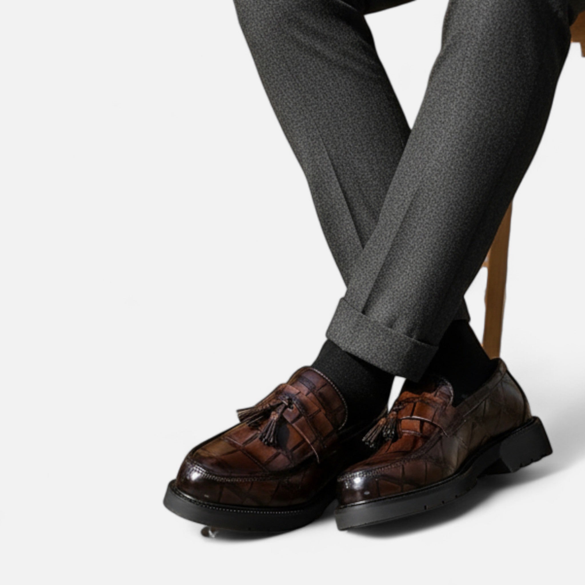 Montrose Chique | Men’s Unique Style Leather Loafers