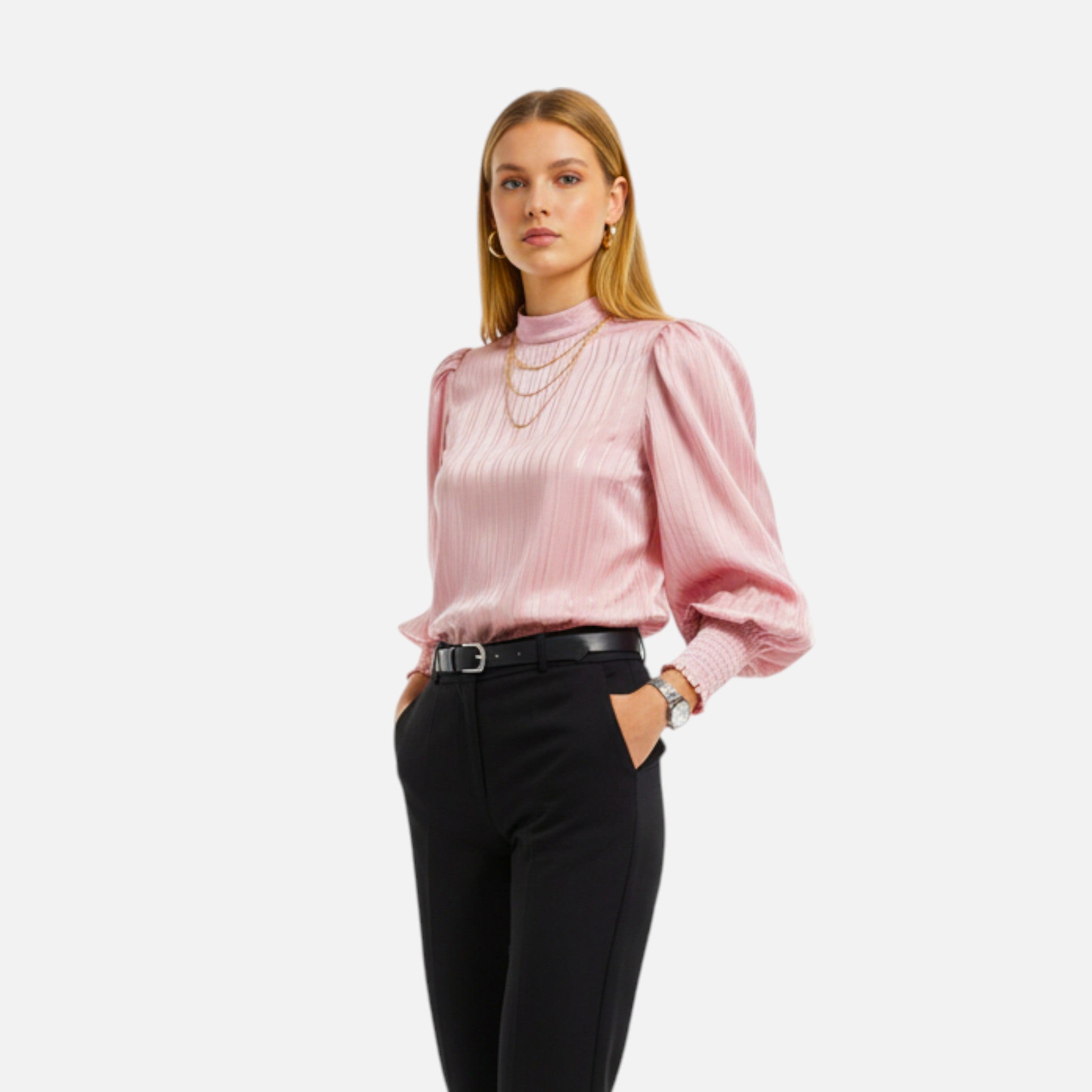 Montrose Chique | Women’s Elegant Puffed Blouse