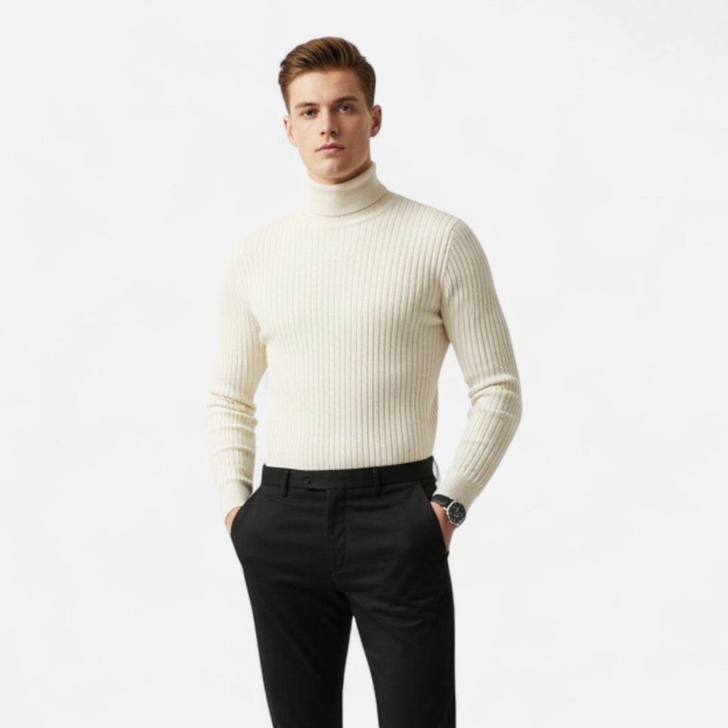 Montrose Chique | Men’s Ribbed Turtleneck Sweater