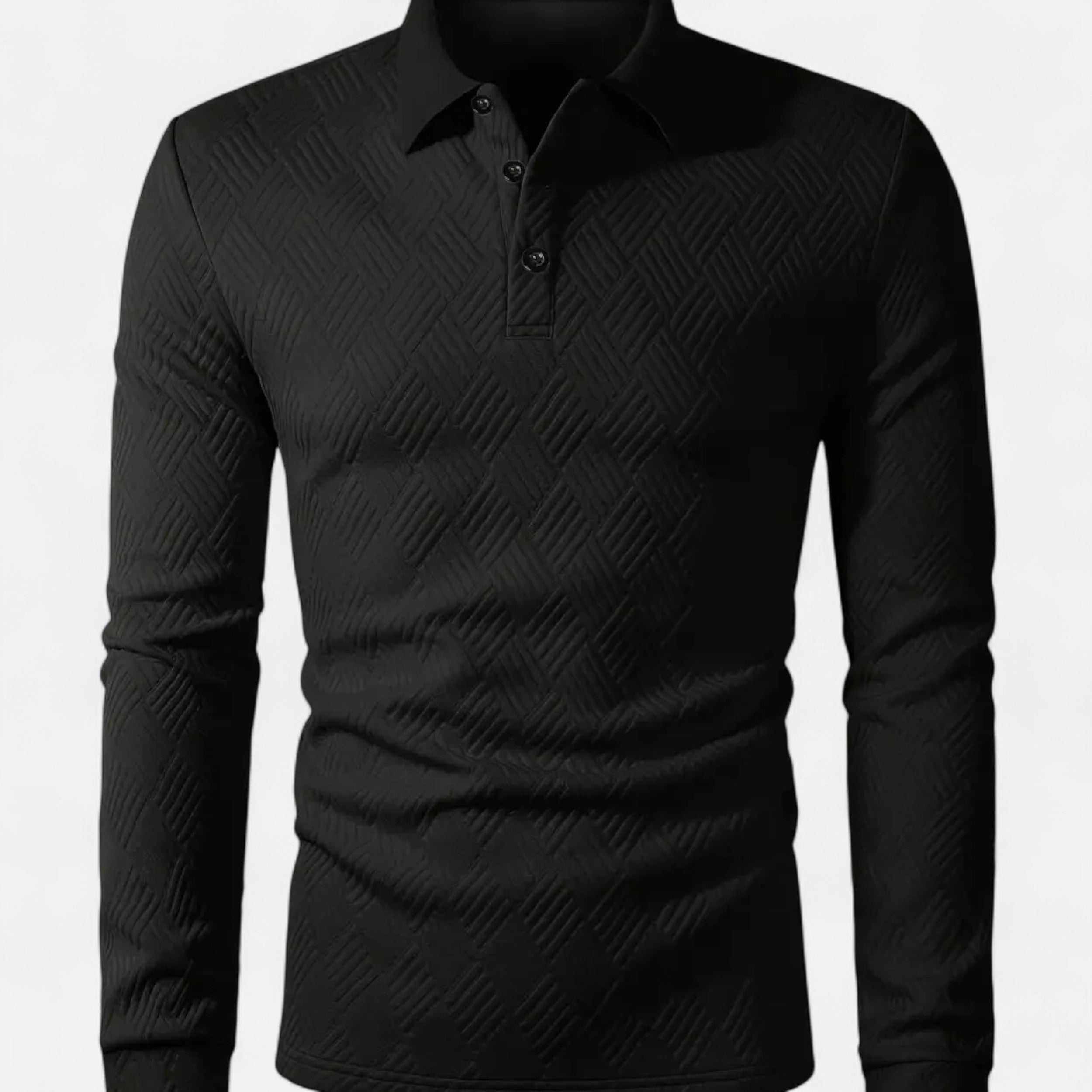 Montrose Chique | Men's Long Sleeve Polo Sweater