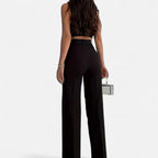 Montrose Chique | Women’s Elegant High-Waist Slim Pants