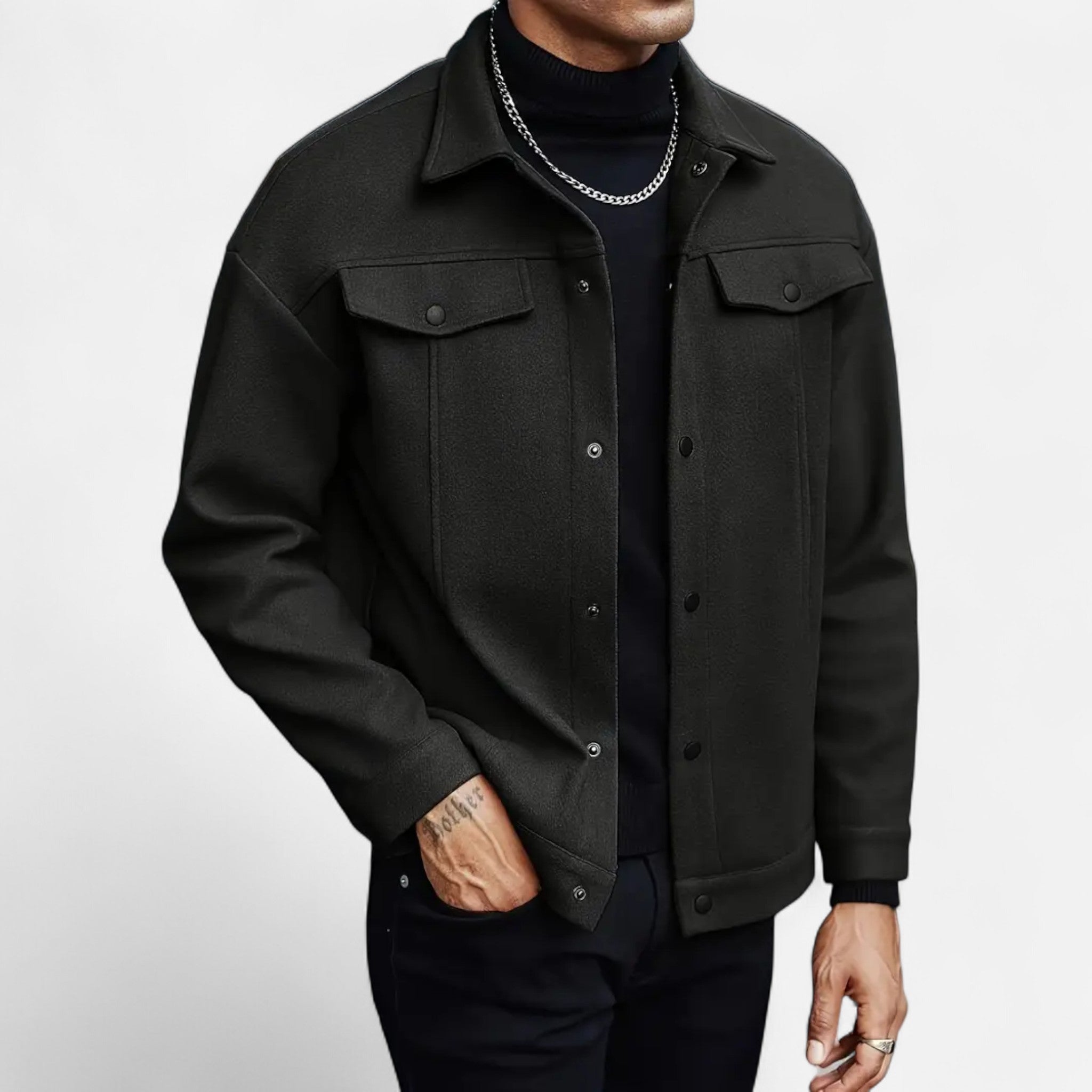 Montrose Chique | Men’s Tailored Button Jacket