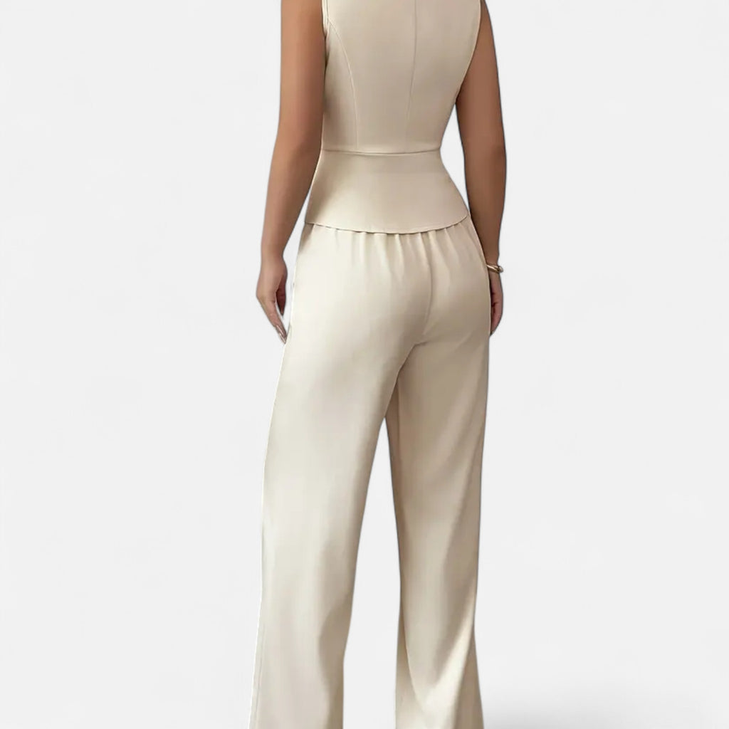 Montrose Chique | Women’s Sleeveless Blouse & Pants Set