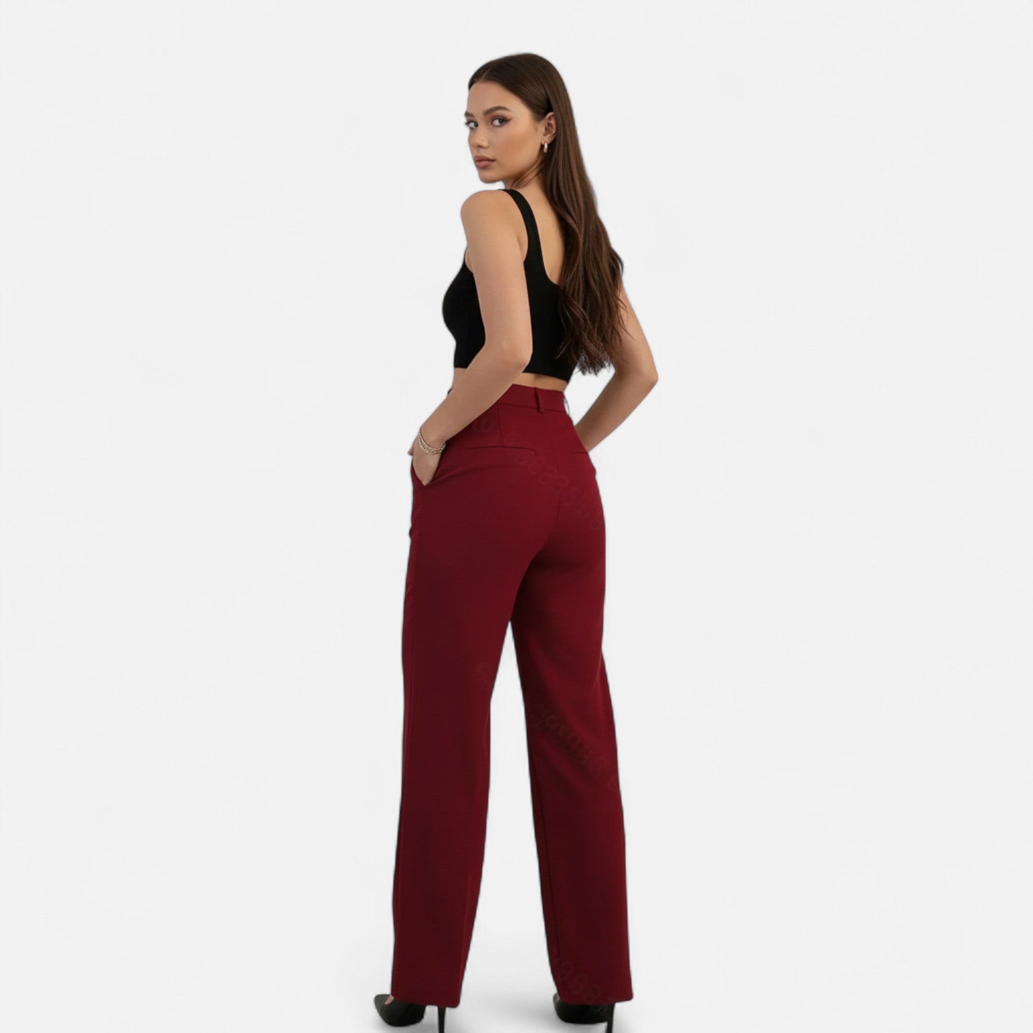 Montrose Chique | Women’s Elegant High-Waist Slim Pants