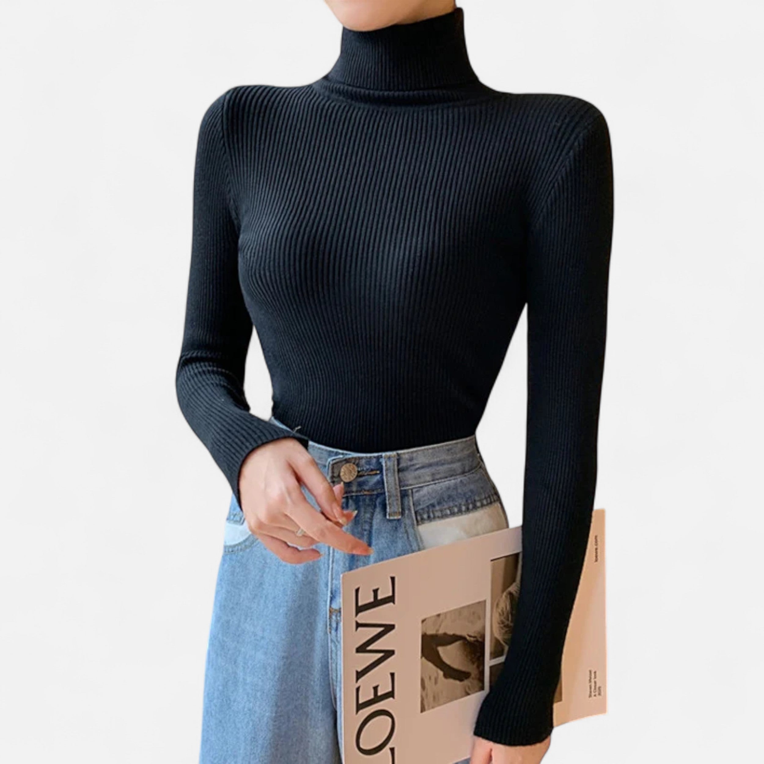 Montrose Chique | Women's Knitted Turtleneck Sweater