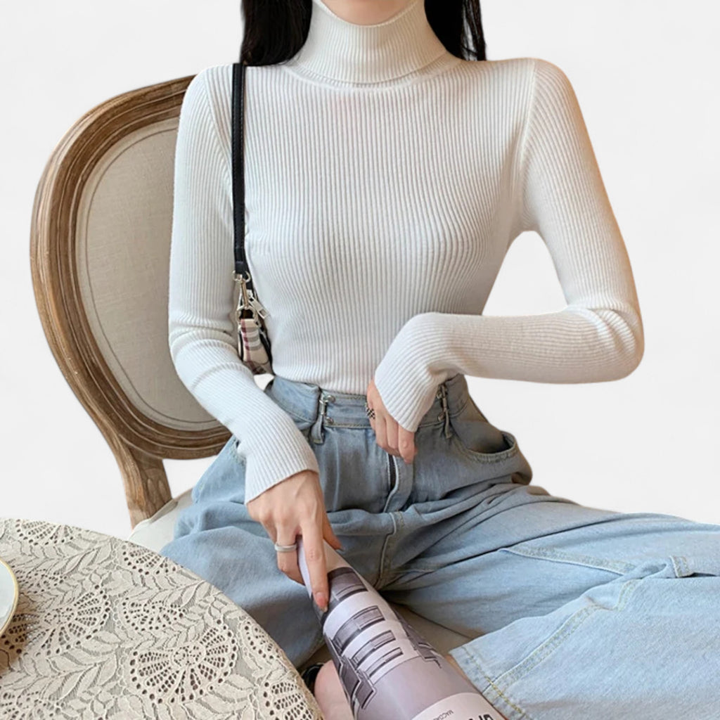 Montrose Chique | Women's Knitted Turtleneck Sweater