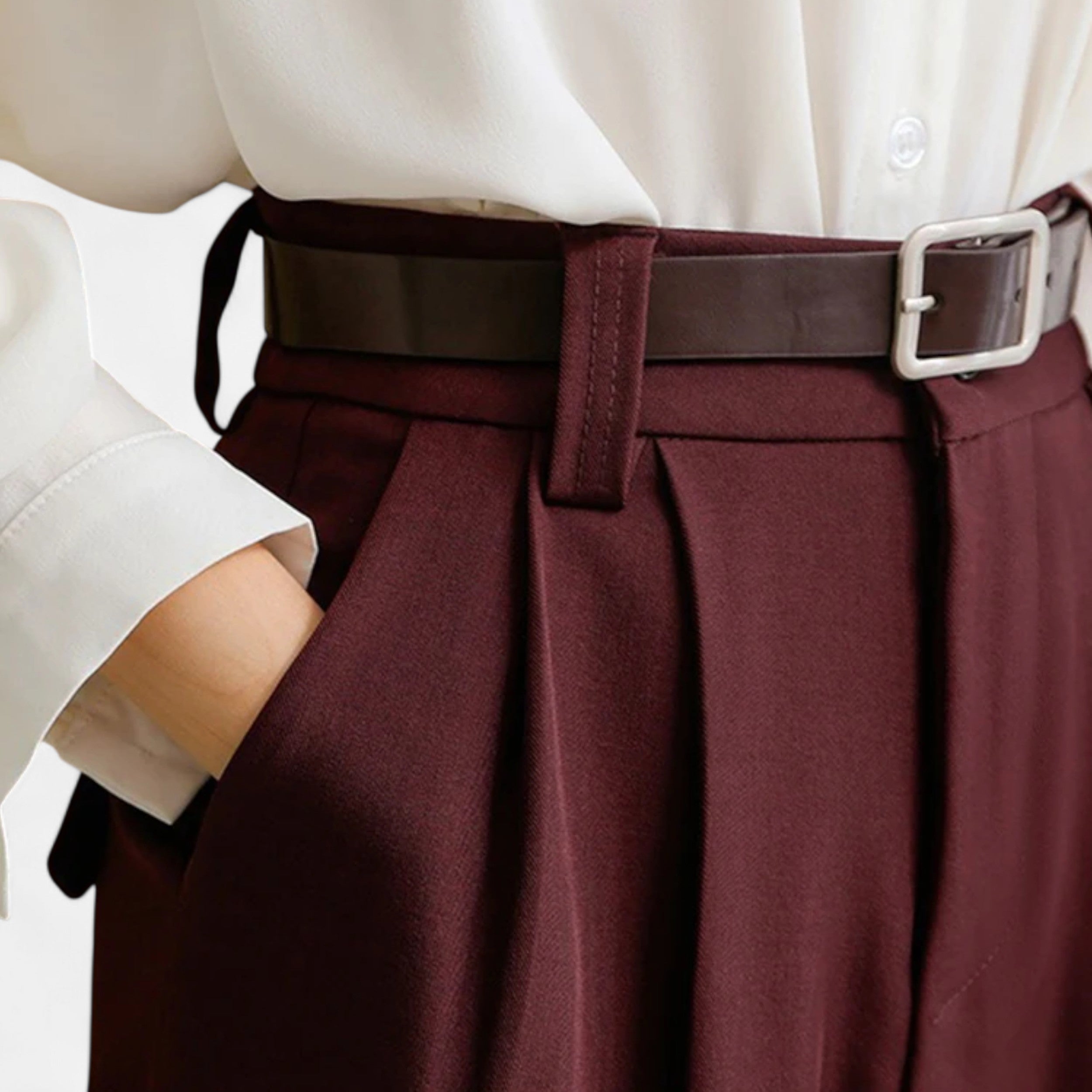 Montrose Chique | Women's Elegant High Waist Suits Pants