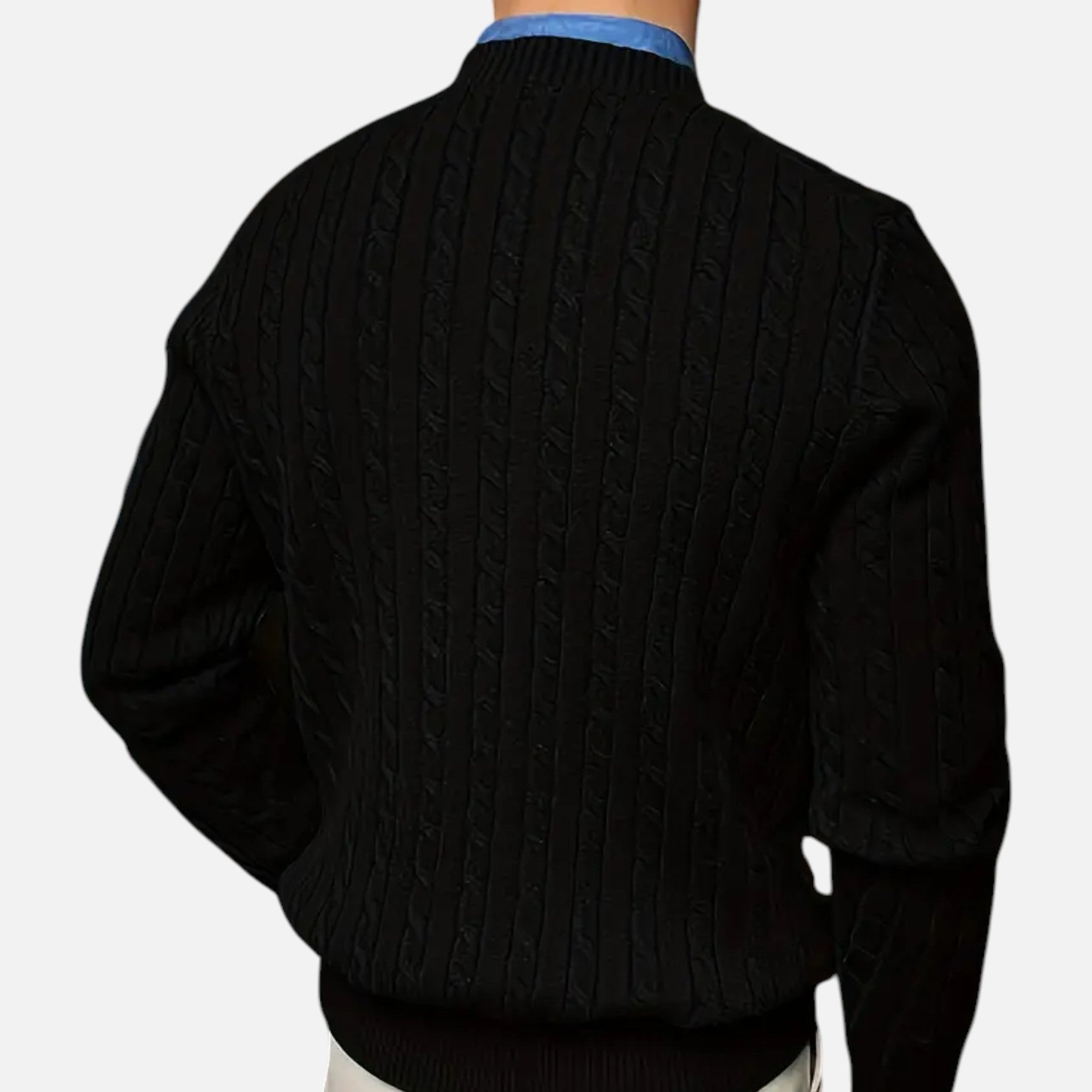 Montrose Chique | Men’s Classic Red Knit Sweater