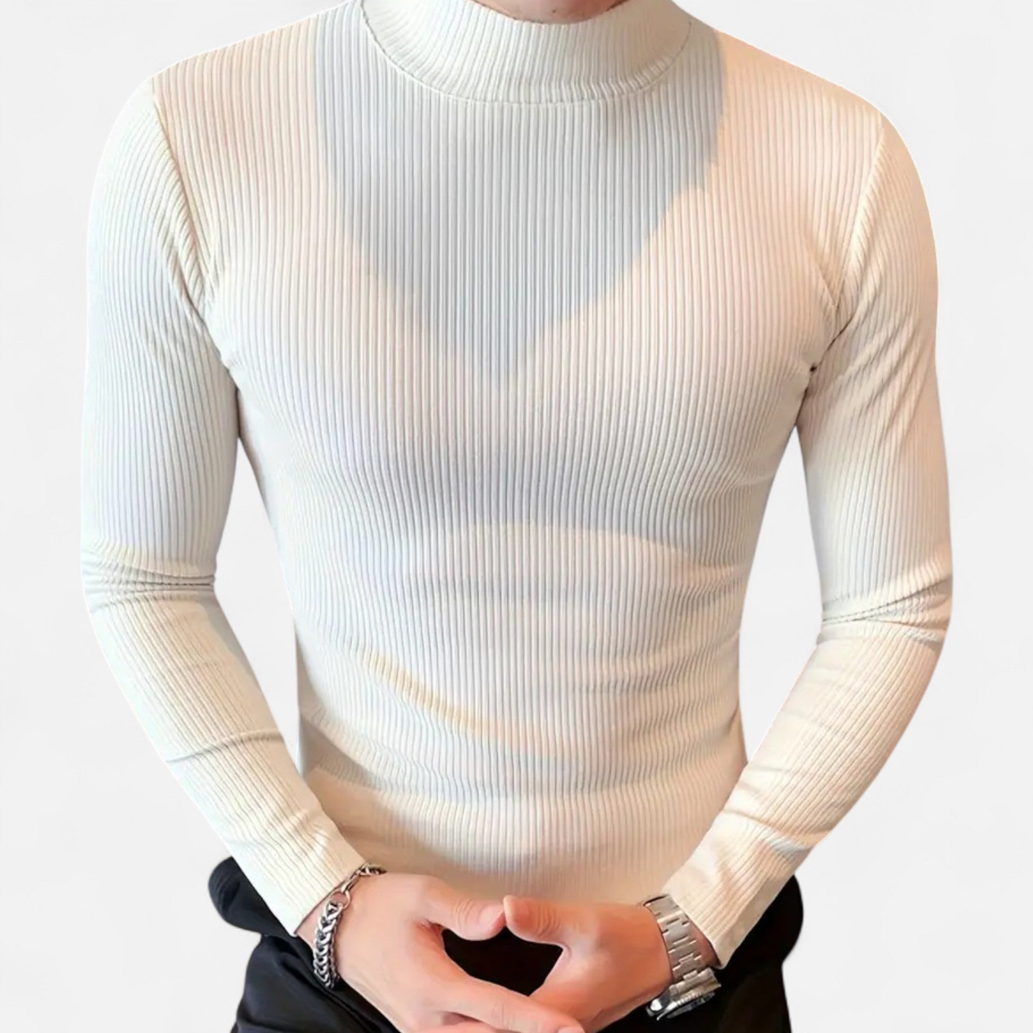 Montrose Chique | Men’s Ribbed Turtleneck Sweater